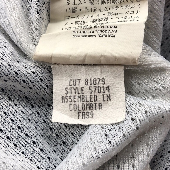 Patagonia Men's Baggies Swim Trunks Lined Shorty Surf Blue Vintage 90's Y2K L - Picture 9 of 10